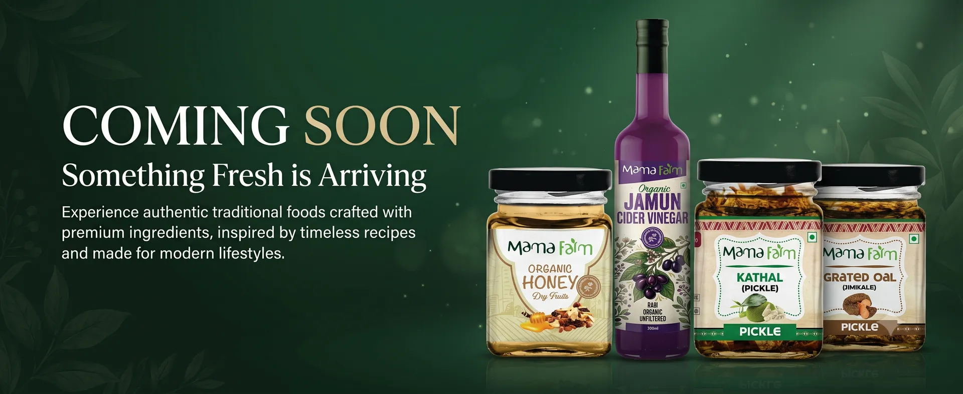 Mama Farm Coming Soon Banner