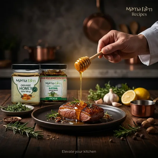 Tasty foods cooked with Mamafarm